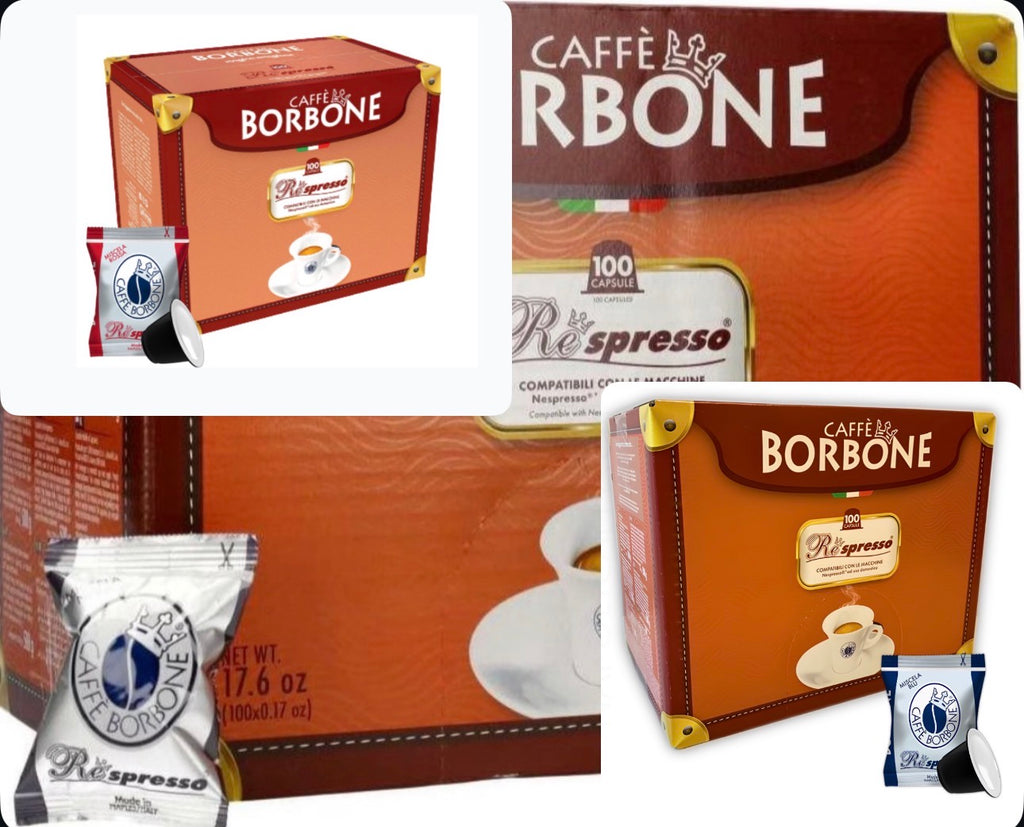 !!!OFFERTA A TEMPO!!! 300 CAPSULE BORBONE BLU/ROSSA/NERA 59.90FR-