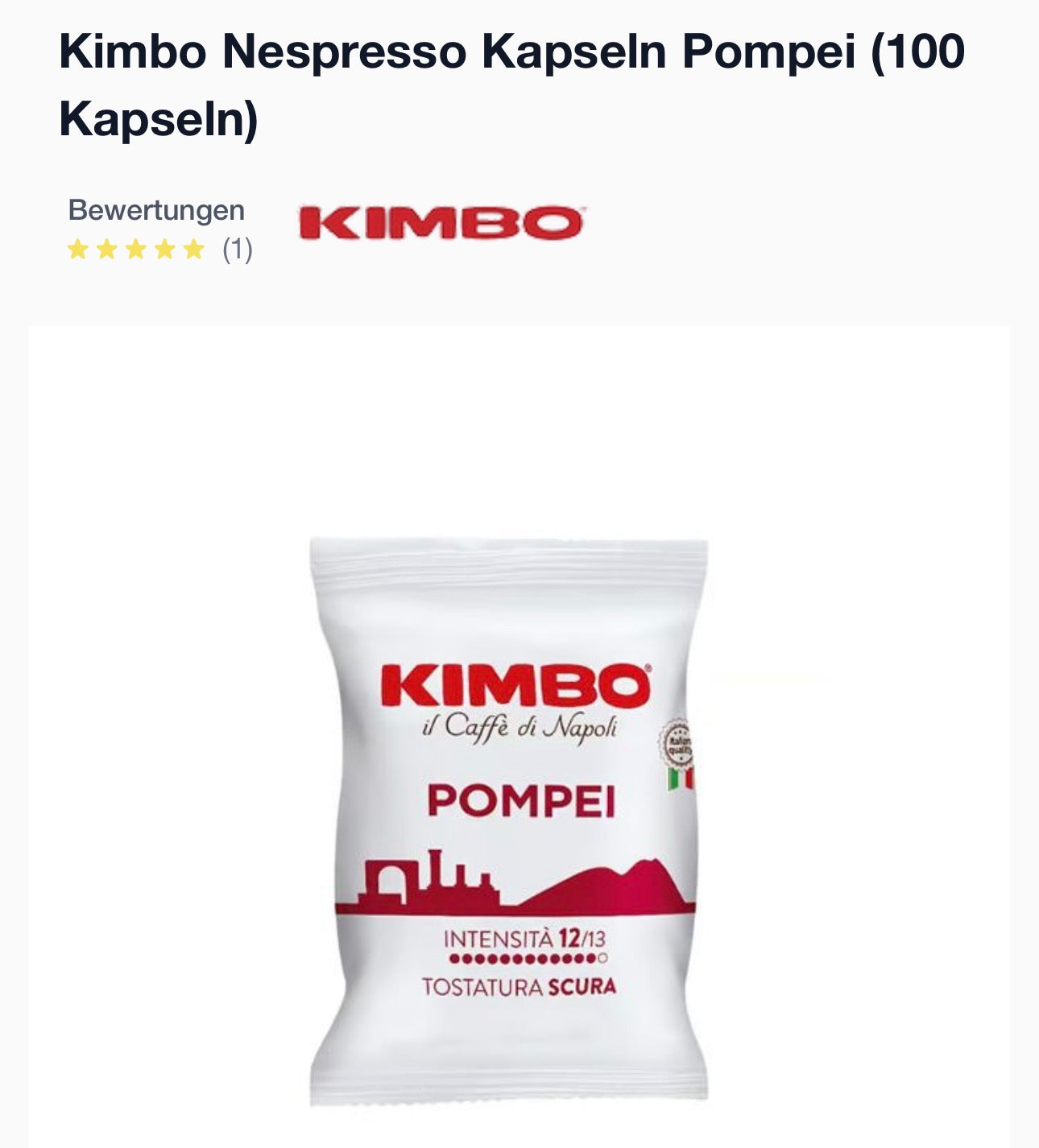 CAFFÈ KIMBO POMPEI