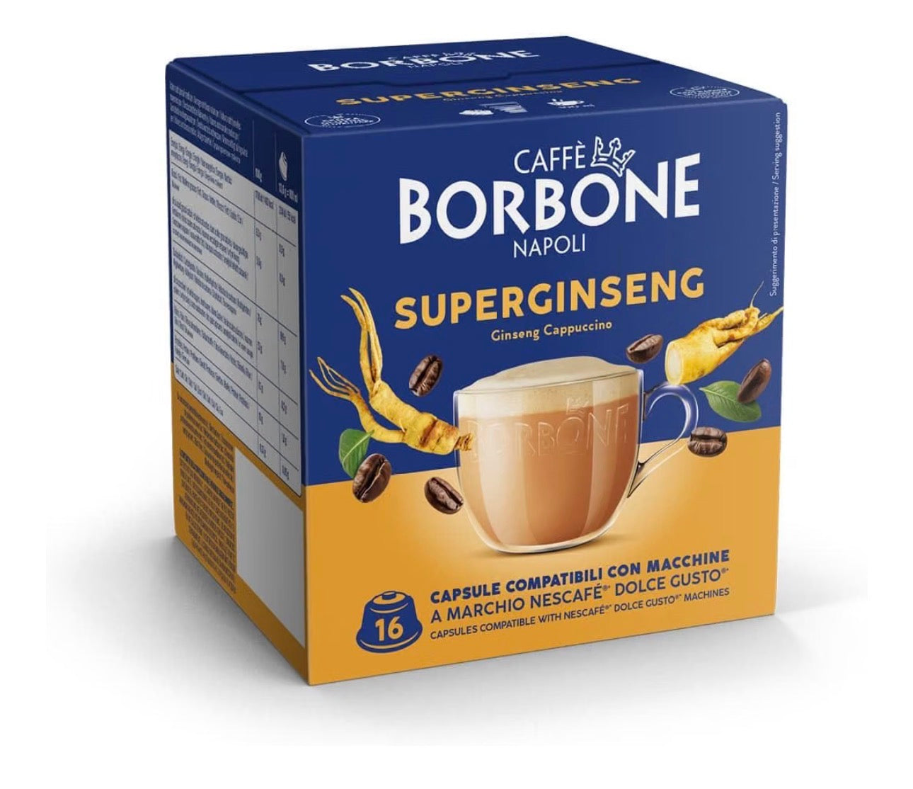 CAFFÈ BORBONE CAPPUCCINO PER DOLCE GUSTO